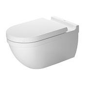 Duravit Starck 3 Унитаз подвесной Сompact, укороченная модель 37x62 cм, цвет белый 2226090000