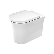 Duravit White Tulip Унитаз напольный 37х58хh42 cм, безободковый, слив в стену, цвет белый 2001092000