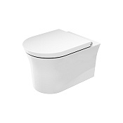 Duravit White Tulip Унитаз подвесной 37х54 cм, безободковый, HygieneGlaze, цвет белый 2576092000