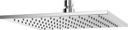 Kludi A-QA Верхний душ 25x25 см, с 1 режимом струи, без кронштейна, цвет: хром 6442505-00