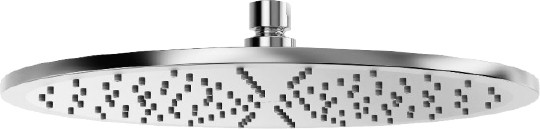 Kludi A-QA Верхний душ 30 см, с 1 режимом струи, без кронштейна, цвет: хром 6433005-00