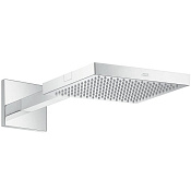 Axor Shower Collection Верхний душ 24x24 см, 1 вид струи, кронштейн настенный 45,8 см, цвет: хром 10925000