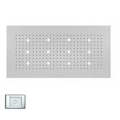 Bossini Rectangular Верхний душ 100x50x см, с 12 LED, цвет: хром WI0382.030