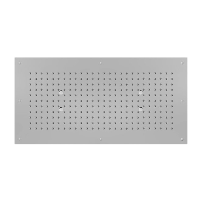 Bossini Rectangular Потолочный душ встраиваемый 100x50 см, 1 вид струи, цвет: chrome WI0375.030