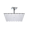 Bossini Rectangular Верхний душ 40 см, 1 вид струи, кронштейн потолочный 15 см, цвет: chrome H29604.030