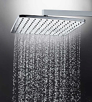Bossini Cosmo Верхний душ 28 см, 1 вид струи, кронштейн настенный 40 см, цвет: chrome H69598H.030