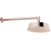 Cisal Cherie Верхний душ d22 см, 1 вид струи, кронштейн настенный 40 см, цвет: rose gold DS0136007E