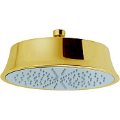 Cisal Shower Верхний душ, диаметр 22 см, без держателя, цвет: 24K Gold DS01620024