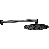 Cisal Shower Верхний душ, диаметр 25 см, с настенным держателем, цвет: Night Black DS01363040