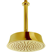 Cisal Shower Верхний душ, диаметр 22 см, с потолочным держателем 27 см, цвет: 24K Gold DS01328024