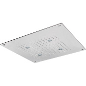 Cisal Zen Shower Встраиваемый верхний душ 40x40 см, цвет: Polished Stainless Steel ZS027130D2