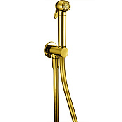 Cisal Shower Гигиенический душ, со шлангом 120 см, вывод с держателем, цвет: 24K Gold SC00791024