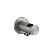 Gessi 316 Bath-Shower Держатель для лейки с выводом воды на 1/2, цвет: steel brushed 54161#239