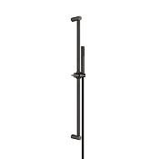 Gessi 316 Bath-Shower Душевой гарнитур: ручной душ,штанга 83 см,шланг, цвет: black metal brushed PVD 54044#707