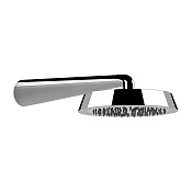 Gessi Cono Верхний душ 24 см 1 вид струи, кронштейн настенный 40 см, цвет: chrome 45151#031