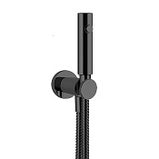 Gessi Cono Гигиенический душ многостуйный, шланг 125 см, цвет: black metal brushed PVD 45123#707