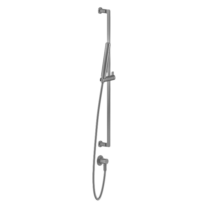 Gessi Inciso Душевой гарнитур: ручной душ, штанга 84,1 см, шланг 150 см, цвет: finox brushed nickel 58142#149