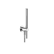 Gessi Shower Sets Душевой гарнитур: ручной душ, держатель с выводом воды, шланг 150 см, цвет: chrome 63329#031