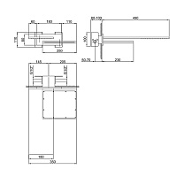 Fantini Milano Двойной верхний душ, хром 86 02 8035B