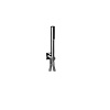 Fantini Milano Душевой гарнитур: ручная лейка SUN, шланг 150 см, вывод, цвет: Matt Gun Metal PVD 86 P5 8052