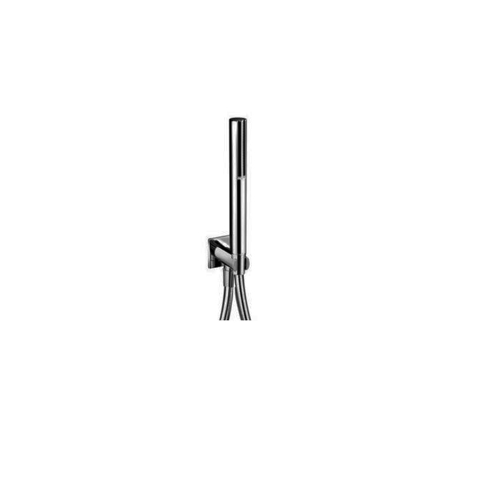Fantini Milano Душевой гарнитур: ручная лейка SUN, шланг 150 см, вывод, цвет: Matt Gun Metal PVD 86 P5 8052