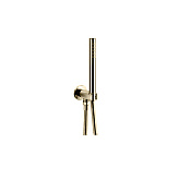 Fantini Venezia Душевой гарнитур: ручная лейка FIT, шланг 150 см, цвет: Matt British Gold PVD 29 P6 5944