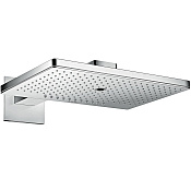 Axor Shower Solutions Верхний душ 47x30 см, 3 вида струи, кронштейн настенный 46 см, цвет: хром 35282000