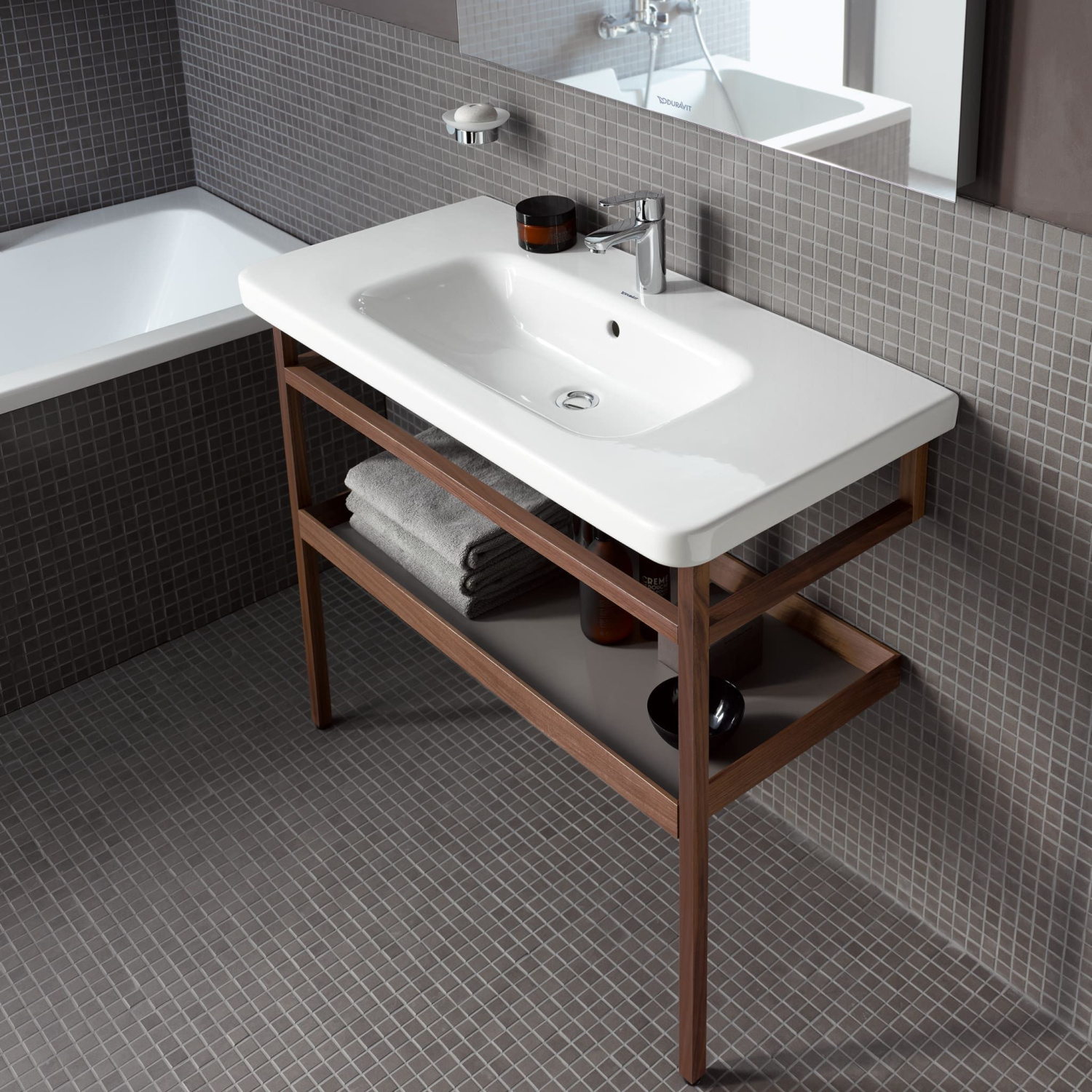 Duravit DuraStyle Раковина накладная 100x48x17h см, с переливом, цвет: белый 2320100000