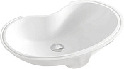 ArtCeram Washbasins Idea Раковина встраиваемая снизу 60x37 см, цвет белый IDL001 01 00