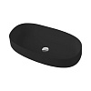 ArtCeram Cognac Раковина чаша 68x35x15h см, без перелива, покрытие Saniglaze, цвет: matt black COL005 17 00