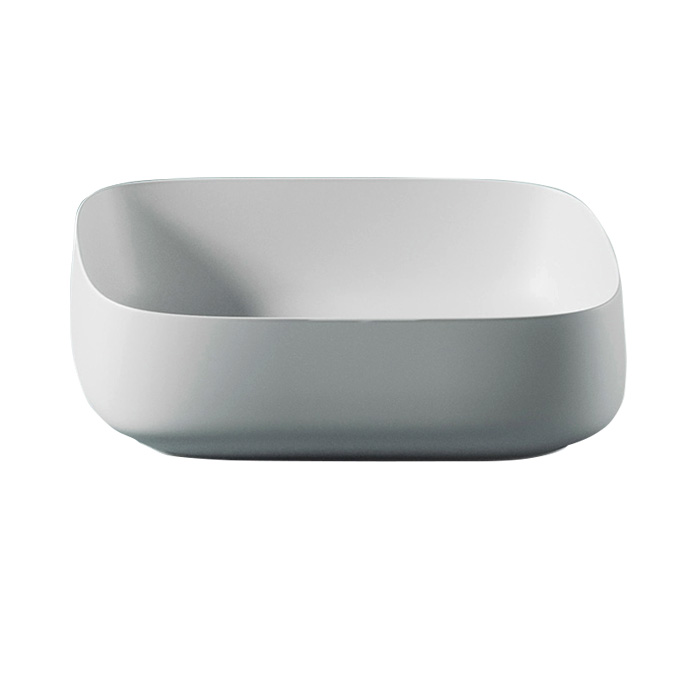 ArtCeram Cognac Раковина чаша 55x35x15,5h см, без перелива, покрытие Saniglaze, цвет: glossy white COL008 01 00