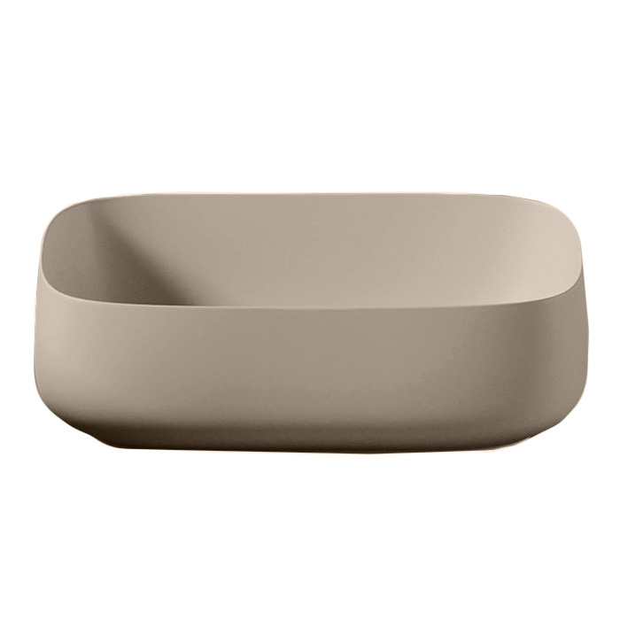 ArtCeram Cognac Раковина чаша 56x41x15,5h см, без перелива, покрытие Saniglaze, цвет: brown matera COL009 41 00