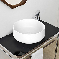 ArtCeram Cognac Раковина чаша d35x16h см, без перелива, покрытие Saniglaze, цвет: matt white COL004 05 00
