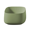 ArtCeram Cognac Раковина чаша 43x43x22h см, без перелива, покрытие Saniglaze, цвет: green salvia COL006 44 00