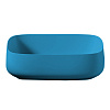 ArtCeram Cognac Раковина чаша 56x41x15,5h см, без перелива, покрытие Saniglaze, цвет: blue avio COL009 38 00