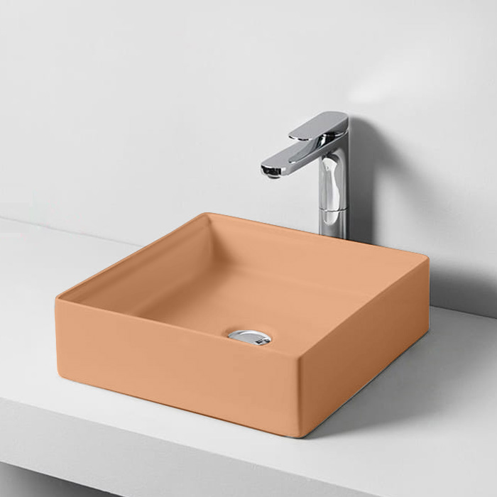 ArtCeram Scalino Раковина чаша 38x38x11,5h см, без перелива, цвет: arancio cammeo SCL001 13 00