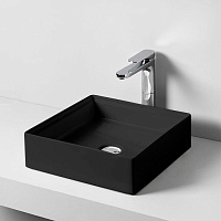 ArtCeram Scalino Раковина чаша 38x38x11,5h см, без перелива, цвет: matt black SCL001 17 00