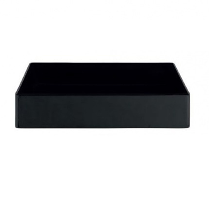ArtCeram Scalino Раковина чаша 55x38x11,5h см, без перелива, цвет: matt black SCL002 17 00
