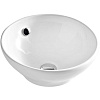 ArtCeram Fuori 1 Раковина чаша d43x16h см, с переливом, цвет: glossy white TFL002 01 00