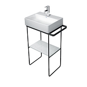 Duravit DuraSquare Раковина 45x35 см, с площадкой, с 1 отв. под смеситель, цвет белый 0732450071