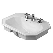 Duravit 1930 Раковина для встраивания сверху, с перел. и 1 отв. под смес., 58х47хh22.5см 0476580000