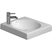 Duravit Architec Раковина, шлифованный вариант, 50x50 см, цвет белый 320500009