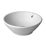 Duravit Bacino Раковина круглая 42 cм, с переливом, цвет белый 0325420000