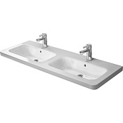 Duravit DuraStyle Раковина для мебели двойная, с переливом, 130х48 cм, цвет белый 2338130000