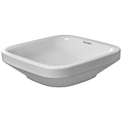 Duravit DuraStyle Раковина, шлифованный вариант, 43x43 cм, цвет белый 349430000