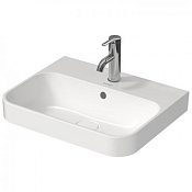 Duravit Happy D.2 Plus Раковина 50х40 cм, с переливом, без отв. под смес., цвет белый 2360500060