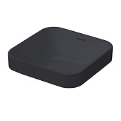 Duravit Happy D.2 Plus Раковина квадратная 40 cм, цвет Anthracite matt 23594013001