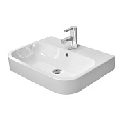 Duravit Happy D.2 Раковина шлифованная 60х46 см, со слив переливом, цвет белый 2315600000