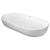 Duravit Luv Раковина на столешницу, 80x40 cм, без площадки, цвет белый 0379800000