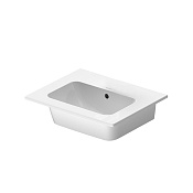 Duravit Me by Starck Раковина накладная 53х43 cм, без отв. под смес., цвет белый 2336530060